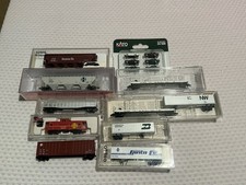 N Scale Santa Fe ATSF Freight Car Lot Micro T...