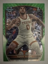 2022-23 Bowman University Chrome - Timmy Allen #26 Green Refractor /99 (RC)