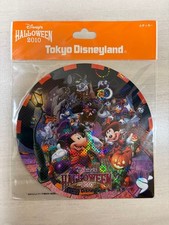 Tokyo Disneyland Disney Halloween 2010 Hologram Round Sticker Collectible Japan