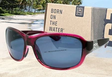 COSTA DEL MAR pomegranate fade/gray INLET polarized 580P sunglasses NEW IN BOX!
