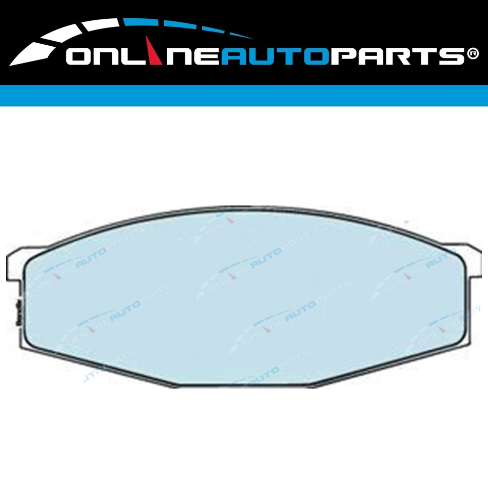 Slotted+Drilled Front Disc Brake Rotors + Bendix 4x4 Pads for Patrol MQ MK GQ - Image 2 of 4