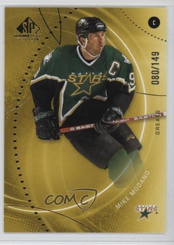 2025-26 Upper Deck SP Game Used Gold /149 Mike Modano #178 HOF
