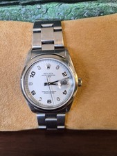 Rolex Oyster Perpetual Date 15200 Box and Papers 34mm White Dial