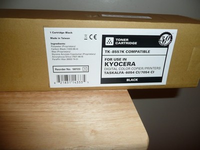 Katun Compatible Kyocera TK-8557K Black Toner Cartridge