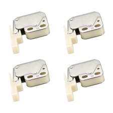 Push Release Latch (48mmx28mm x 11mm)4Pcs,for Home Kitchen Cupboard Cabinet Door