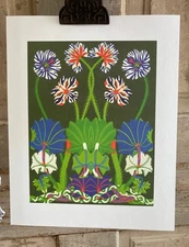 Petra Borner June Abstract Nordic Floral Art Print New Scandinavian Modern