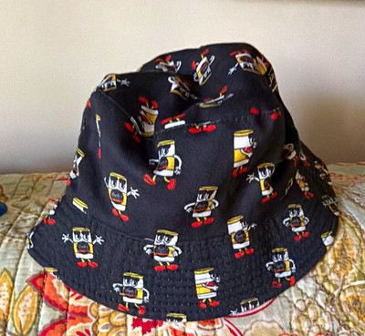 Duke's Mayo Yellow Logo Cotton Bucket Hat One Size Unisex Food & Drink