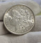 1898 US Morgan Silver Dollar $1 Nice AU