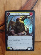 FLESH & BLOOD: Wrecker Romp WTR030 Yellow, Foil 