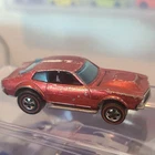 Hot Wheels Redlines Mighty Maverick 1969 Red Diecast 1:64 Car Opening Hood