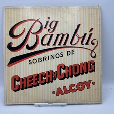 Cheech and Chong - Big Bambu - 1972 LP With ROLLING PAPER Record Album Vinyl