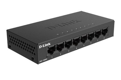D-Link DGS-1008D Gigabyte Switch 8 Ports 10/100/1000Mbit