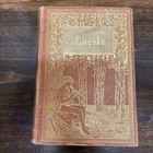 Antique Book, Lucile by Owen Meredith Worthington 1880's Ornate Decoration