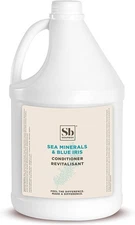 Soapbox Hair Conditioner, Sea Minerals & Blue Iris, Hydrating, Vegan, 1 Gallon