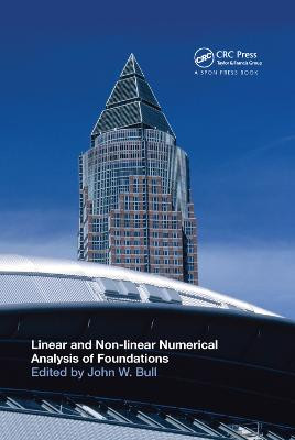 Lineare und nichtlineare numerische Analyse von Fundamenten - 9780367385880