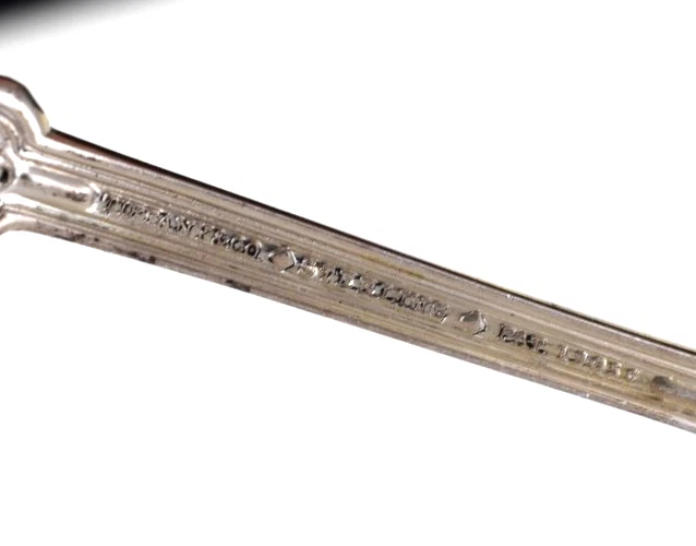 Tiffany & Co. Demitasse Spoon Shell & Thread Sterling Silver No Mono - Image 4 of 4