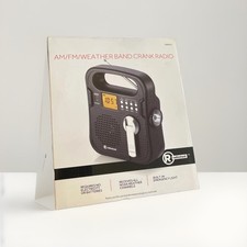 RadioShack Am/FM/weather Band Crank Radio Antenna LED Flashlight i2 Emergency