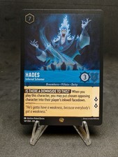 Hades - Infernal Schemer #147 Prices | Lorcana First Chapter