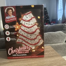 Little Debbie Christmas Tree Cake Blow Mold Led Lighting 22 Inches Tall - New