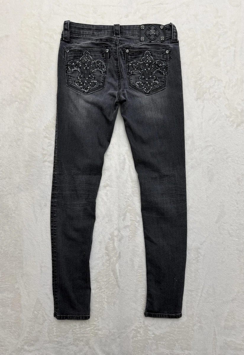 Jean Skinny Miss Me 'Dreamy Love' - Taille 26, Bleu, Matière Stretch Coton, Neuf Sans étiquette