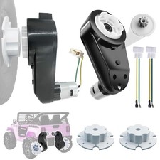 12V RS550 High-Speed Motor Gearbox 40000 RPM 2PCS for Power Wheels Toys