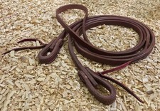 Zamknięte wodze uprzęży "Cattleman's" - 300 cm w 5/8" - ciężkie końce