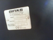 Binks 107755 Back Pressure Regulator 15 bar BPR 1-1/2"-New No Box