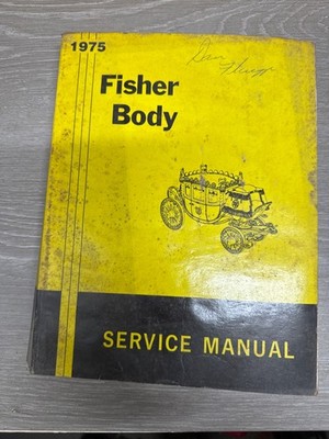 1975 Fisher Body Service Manual General Information Windshield Wiper System Unde