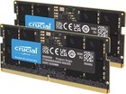 Crucial - 128GB Kit (2x64GB) DDR5 5600MHz C46 SODIMM Laptop Memory - Black