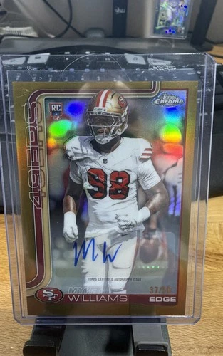 2025 Topps Chrome Mykel Williams Gold Refractor (RAW)