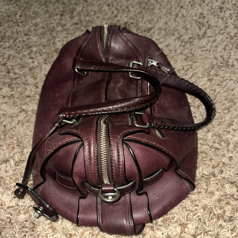 Coach Ace Satchel Burgundy Crossbody Shoulder Bag NWT |Slightly Used |Ships Fast - Image 2 of 4