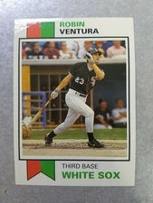 Robin Ventura Chicago White Sox PPG Pocket Price Guide #24 RARE ODDBALL
