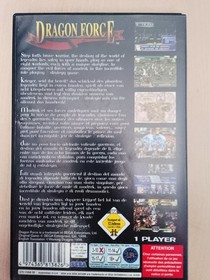 Dragon Force Sega Saturn Complete With Manual Rare Late Release Pal