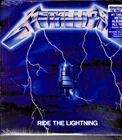 METALLICA on LP  "RIDE THE LIGHTNING "  rock trash heavy metal / MINT sealed