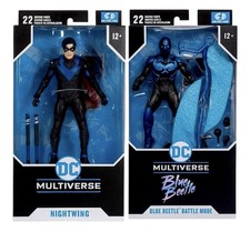 DC Multiverse Nightwing & Blue Beetle Battle Mode 7    Action Figures McFarlane