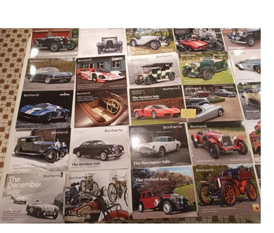 Bonhams Autocar memorabilia x68 booklets Final Call for Entries Booklets