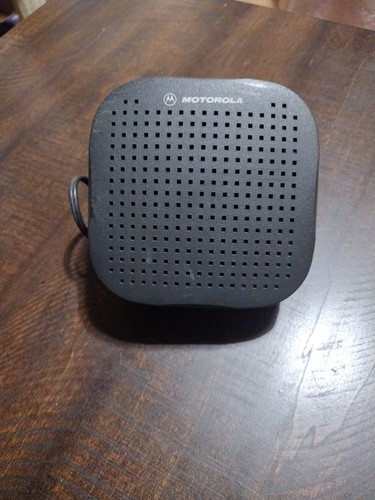Used, Motorola HSN4038A External Speaker with Bracket for LMR CB Ham Scanner