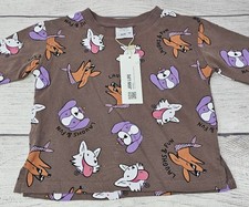 NWT Zara Baby Boy Long Sleeve Character shirt size 9-12 months