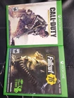 LOT OF 2: CALL OF DUTY ADVANCED WARFARE + FALLOUT 76 Xbox One / NO SCRATCHES
