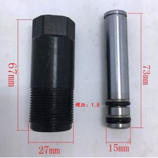 1 set Auto jack oil Pump Part Hydraulic Small Cylinder Piston Plunger Horizontal