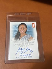 2017 Rittenhouse WNBA Maya Moore Autograph Auto Minnesota Lynx