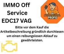 Wegfahrsperre Deaktivieren, WFS OFF, IMMO OFF , VAG VW AUDI SKODA SEAT EDC17