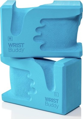 WRISTBuddy  Hand-Shaped Ergonomic Yoga Blocks for Optimal Wrist Support During