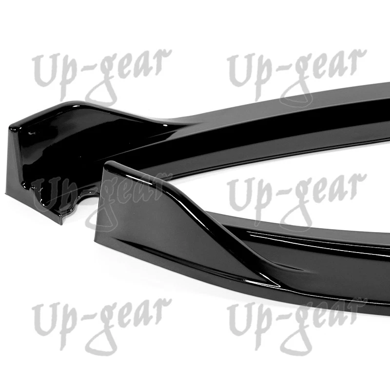 Parachoques delantero pintado negro para Ford Focus ST GT 2012-2014 estilo alerón labio Foto 3 de 4