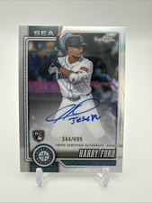 Harry Ford Chrome 2026 Refractor /499 Auto