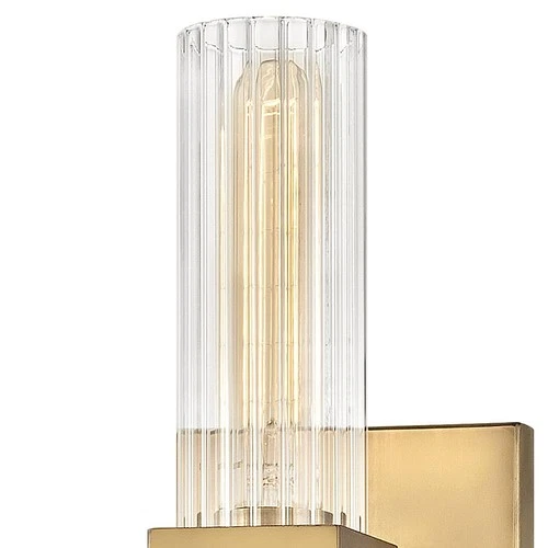 Hinkley Xander 10" High Heritage Brass Wall Sconce - Picture 5 of 6