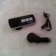 Hands Free Bluetooth Speaker Phone Sun Visor  Car Kit Exc cond.