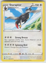 Staraptor 119/172 Brilliant Stars Rare