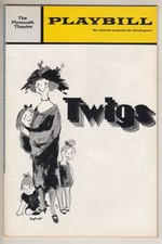 Sada Thompson Playbill  "Twigs" 1972  Michael Bennett  Sondheim Incidental Music
