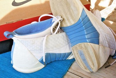 North Carolina AIR JORDAN shoes XV 